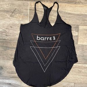 barre3 Racerback High Low Tank Top XS